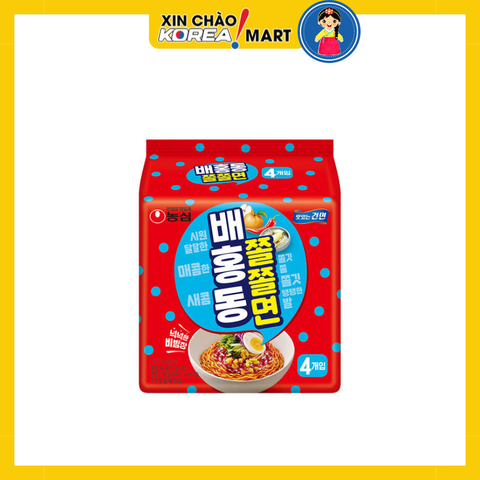 Mì trộn Baehongdong Jjolmyeon 129g*4