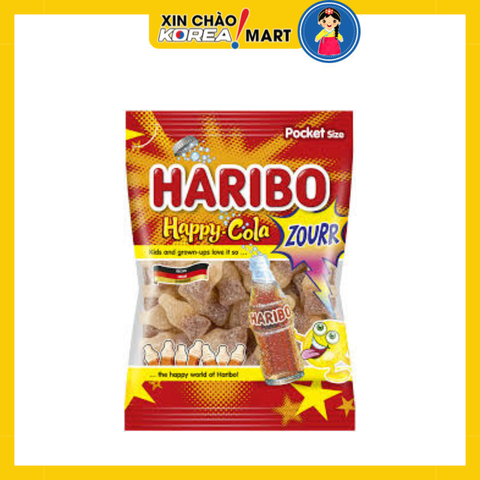 Kẹo dẻo Haribo Happy Cola Zourr 80g
