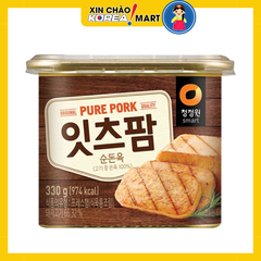 Thịt hộp Daesang Pure Pork 330g | 청정원 잇츠팜 330g
