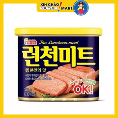 Thịt Hộp Lotte Lunchoen Meat 340g | 한성 런천미트 340g