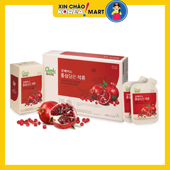 Nước hồng sâm KGC Goodbase vị lựu đỏ Korean Red Ginseng with Pomegranate hộp 30 gói x 50ml | 정관장 굿베이스 석류 50ml x 30포